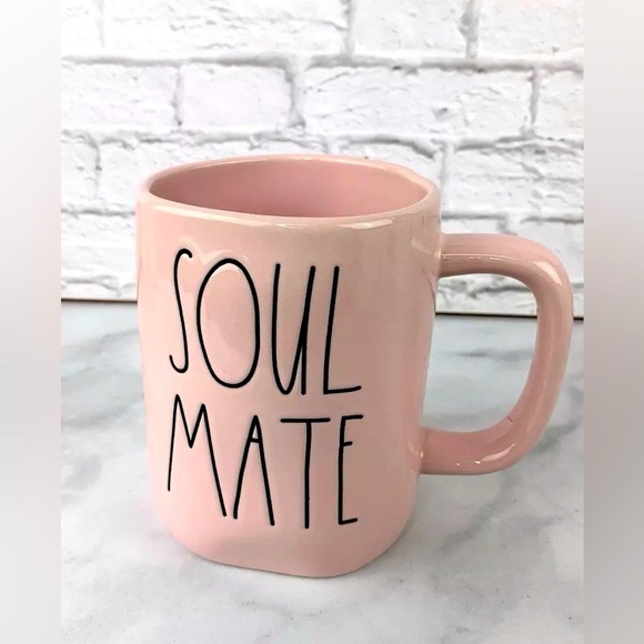 Other - NEW Rae Dunn Soul Mate Mug Pink